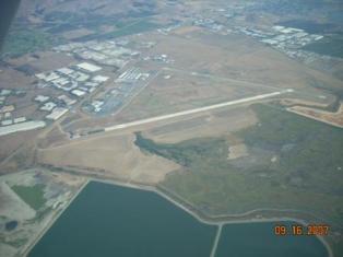 Aerial Shot of Napa Airport