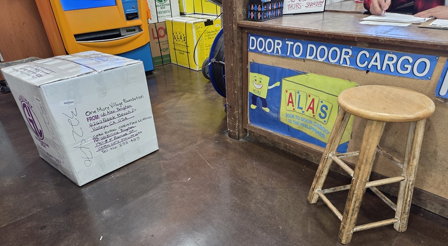 Balikbayan Boxes Delivered to Shipper