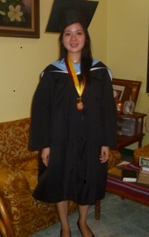 Rutchel M. graduated from BSEED - Cum Laude